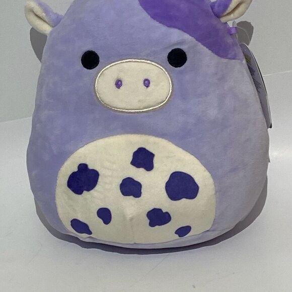 Kellytoy Other - Kellytoy Original Squishmallows Bubba The Purple Cow Stuffed Animal Toy NWT